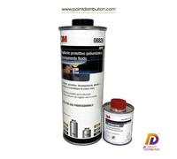 3M 08828 - SIGILLANTE PROTETTIVO POLIURETANICO BICOMPONENTE NERO 1Kg.