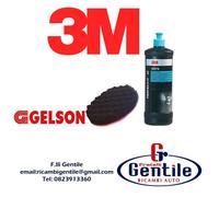 3M 09376 LIQUIDO LUCIDANTE ANTI ALONI ABRASIVO LUCIDANTE + TAMPONE GELSON 86330