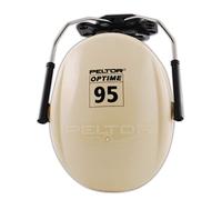 3M 10093045080653 Peltor Optime 95 Muffa non elettronica, NRR 21 DB, Bianco, Standard