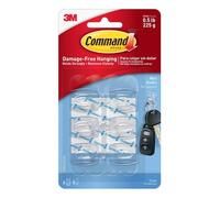 3M 17006CLR gancio di stoccaggio domestico Trasparente 6 pezzo(i)
