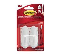 3M 17081FGN Gancio per la casa Gancio universale per interni Bianco 2 pezzi (s)