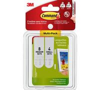 3M 17203 Strisce di montaggio per immagini Command™ S e M, pacchetto di vantagg
