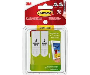 3M 17203 Strisce di montaggio per immagini Command™ S e M, pacchetto di vantagg