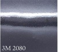 3M 2080 GP282 Pellicola Car Wrapping Nero Lucido Metallizzato Sparkle Riposizion