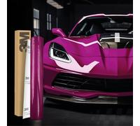 3M 2080 Pellicola autoadesiva per auto, moto, barca, 30 x 152 cm, pellicola protettiva 3D con canali d'aria per pellicola (HG73 High Gloss Ruby Rosso)