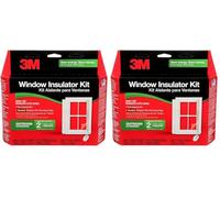3M 2170 W-6 Kit di isolamento per esterni, trasparente, 2 finestre (Confezione da 2)