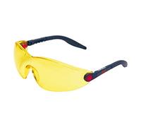 3M 2742 Occhiali Protettivi Antigraffio, Antinebbia e Anti-Uv, Giallo