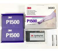 3M™ 34343 Hookit™ 25x Flessibile Strisce Abrasive 140x171mm Con Pad Purple