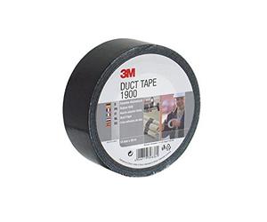 3M 36235 Duct Tape 1900 Nastro Telato per Riparazioni, Nero
