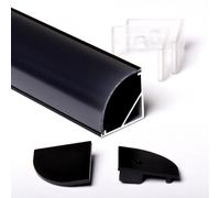 3m 3metri 3030 PROFILO ANGOLARE GRANDE ALLUMINIO STRISCE STRIP LED BARRA 3mt