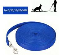 3m/4.5m/10m/15m/20m/30m Guinzaglio extra lungo per addestramento e tracciamento di cani, forniture per animali domestici Nero 3 metri,Nero 4,5 metri,Nero 5 metri,Nero 10 metri,Nero 15 metri,Nero 20 me