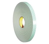 3M 4032 Nastro Biadesivo in Schiuma di Uretano, 15 mm X 66 m, 15 Pezzi