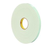 3M 40321966 Nastro biadesivo in schiuma uretanica, 0.8 mm, 19 mm X 66 m, 5 Pezzi