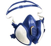 3M 4277 Respiratore con Semimaschera Protettiva senza Manutenzione, Protezione Vapori Organici, Inorganici e Acidi, Polveri