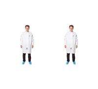 3M 4440 Camice da laboratorio/Visitatore, Bianco, taglia L (Confezione da 2)