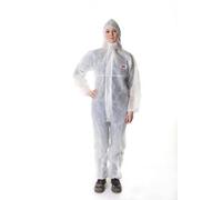 3M™ 4500 Traje de protección en polipropileno, blanco, talla M - Pack de 20 Unidades
