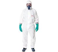 3M™ 4545 Indumento di protezione 5/6, PP+PE laminato microporoso 49 g/mq, Bianco, Taglia 3XL