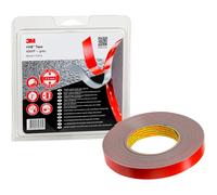 3M Nastri Adesivi Vhb ad Ottima Resistenza 4991F - Ottima Adesione Su Alluminio, Acciaio Inossidabile, Acciaio Galvanizzato, Policarbonato, Abs - 19 Mm X 5.5 M, Grigio, Spessore: 2.3 Mm (1 Pezzo)