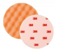3M Perfect-it III Schiuma di Lucidatura con Borchie - vita extra, Arancione, Diametro 133mm, 2 pezzi