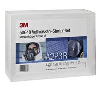 3M 50648 Kit respiratore a maschera pieno facciale A2 P3 R Dimensione: M