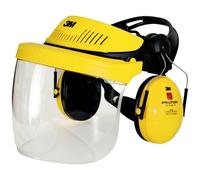 3M 5V5F1H51GU G500 Protezione viso EN 352, EN 166 Giallo