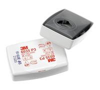3M 6035 P3 R Filtro per polveri 20 pz. EN 143 DIN 143