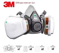 3M 6200 6001 5N11 Maschera respiratore facciale semimaschera filtri ricambiabili