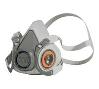 3M 6300L Respiratore a semimaschera senza filtro Dimensione: L EN 140 DIN 140