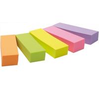 Segnapagina Post it in carta - 15x50 mm - 5 colori Neon - Post it - conf. 500 pezzi