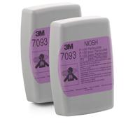 3M 7093B - Filtro antiparticolato P100, confezione da 4