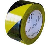 3M™ 7100015263 766i Hazard Marking Vinile Nastro PVC Nero/Giallo 50mm X 33m