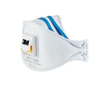 3M - 7100140882 - Mascherina Aura 9322+ FFP2 - con valvola - monouso - 3M - conf. 10 pezzi (imbustati singolarmente) - 95710 - Conf. da 1 Pz. - 7100140882
