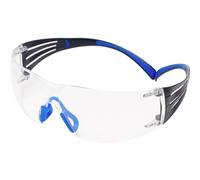3M 7100148074 Occhialini e Occhiali di Sicurezza Lavoro Occhialini di Sicurezza Blu, Grigio