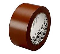 3M 764I Nastro Vinilico Multiuso, 50 mm X 33 m, 24 Pezzi, Bruno