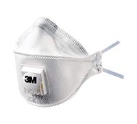 MASCHERA RESPIRATORIA SERIE 9300 AURA CON VALVOLA 9322+ FF P2 3M 10 PZ