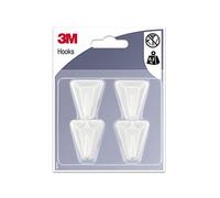 3M 96242 Gancio Adesivo Forma Triangolare, out_of_Print, Set di 10 Pezzi
