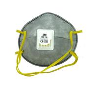 Respiratore monouso 3M FFP1 con carboni attivi con valvola Conf. 10 pezzi - 9914