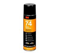 3M Adesivo Spray 74 Colla Spray per Tappezzeria e Schiume, Permanente, 500 ml, 1 Pezzo