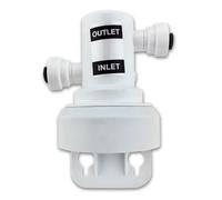 3M AP2 Testa filtro acqua, con 1/4 "Push Fit Connessioni e A2 Keyed Head | Modello n. VB2-JG / 52-196116