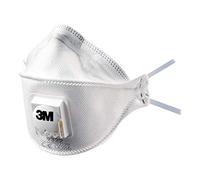 3M Aura Respiratore per carteggiatura a mano e per l'uso di utensili elettrici 9322+, FFP2, con valvola, 5/PK