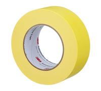 3M Automotive Refinish - Nastro adesivo 388N, 06656, 48 mm x 55 m, giallo, supporto in crêpe, resistente all'umidità, multiuso