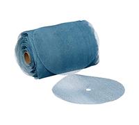 3M Blue Net 36420, rotolo di fogli abrasivi da 15,2 cm, grado 80+, confezione da 100, il migliore della categoria, praticamente privo di polvere, rotolo di fogli abrasivi