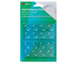3M Bumpon SJ5344BL Paracolpi Mini-Pack, Transparente