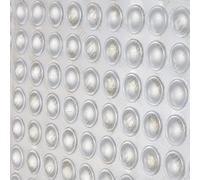 3M Bumpons | SJ 5302 | Tamponi elastici autoadesivi | Ø 7,9 mm, altezza 2,2 mm | Trasparente / 144 pezzi su piastra