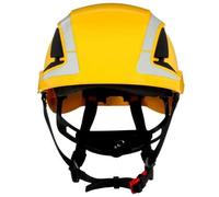 3M - Casco Di Protezione Con Sensore Uv, Riflettente, Ventilato Giallo En 397, En 12492