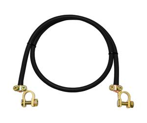 3m Cavo della batteria Cavo di terra 35mm² Nero AUTO Cavo di alimentazione 2x Te