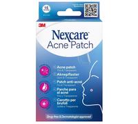 3M Cerotti Nexcare Acne Patch per brufoli, 15 pezzi