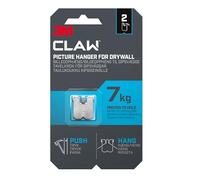 3M Claw 3PH7-2UKN - Appendiabiti per cartongesso, 7 kg, 2 pezzi