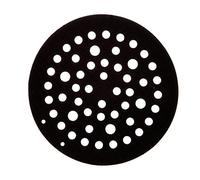 3M Clean 20446 - Disco abrasivo con gancio e anello, diametro 15,2 cm, 52 fori, nero (confezione da 20)
