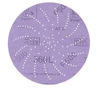 3M Clean - Disco Abrasivo 360 L, Pellicola di Fissaggio a Gancio